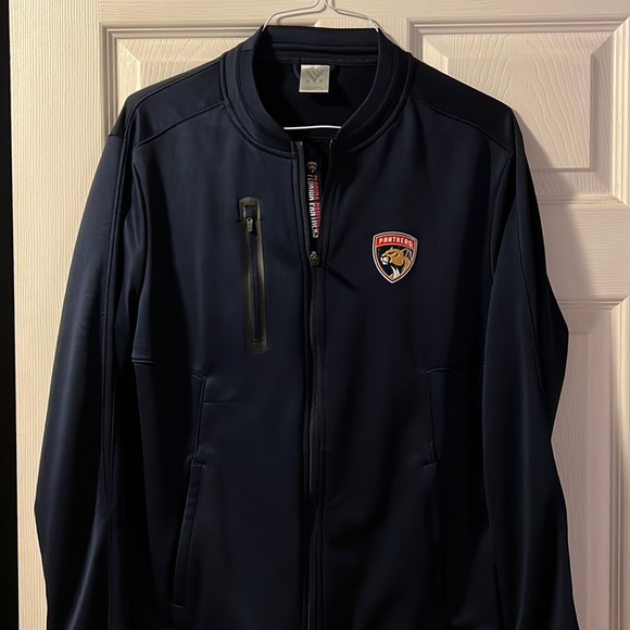 NHL Other - NHL Florida Panthers Navy Full Zip Size M